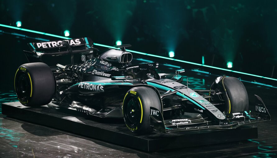 2025 F1賽季Mercedes-AMG W16 全新戰駒 F1 75 Live亮相